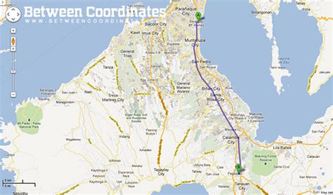 Detailed Road Map of Parañaque .
